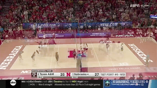 Texas A&M Battles Nebraska in 2025 NCAA Volleyball Regional Final