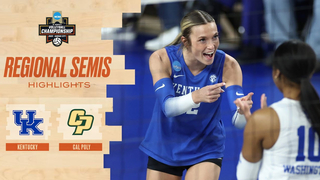 Kentucky vs. Cal Poly | 2025 NCAA Volleyball Regional Semifinal Highlights