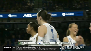 Kentucky vs. Cal Poly | 2025 NCAA Volleyball Regional Semifinal Highlights