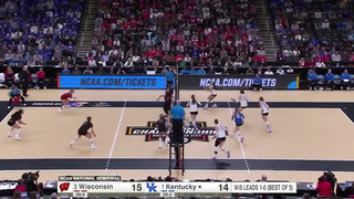 Kentucky Battles Wisconsin in 2025 NCAA Volleyball National Semifinal