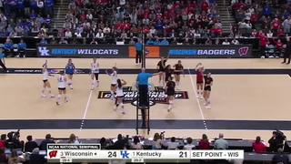 Kentucky Battles Wisconsin in 2025 NCAA Volleyball National Semifinal