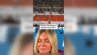 Wisconsin Badger Reacts to Unseen Clips from Her National Title Win..