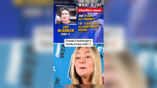 Wisconsin Badger Reacts to Unseen Clips from Her National Title Win..