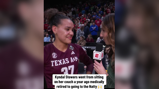 You can see how much she loves the game #aggies #texasam #volleyball