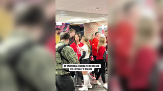 Nebraska volleyball’s historic undefeated season comes to an end in t...