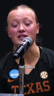 so many memories @Emma Halter #NCAAWVB #ncaavolleyball #texas #emot...