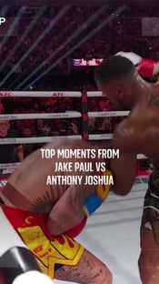 "He Spanked him" Anthony Joshua Dominates Jake Paul | Key Fight Moments