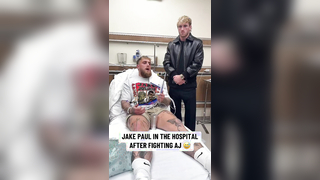 Glad to see he’s okay (via @Jake Paul) #boxing #jakepaul #anthonyjo...