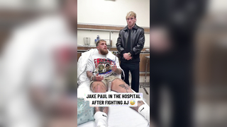 Glad to see he’s okay (via @Jake Paul) #boxing #jakepaul #anthonyjo...