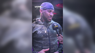 Anthony Joshua speaks to talkSPORT after his sixth round knockout win...