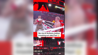 Sheesh ? Jake Paul vs Anthony Joshua KO Reaction