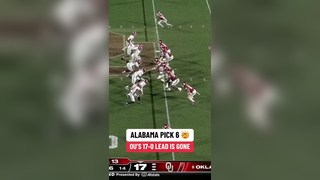 SOONERS STORM BACK #OklahomavsAlabama #collegefootball #football #s...