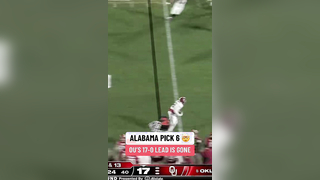 SOONERS STORM BACK #OklahomavsAlabama #collegefootball #football #s...