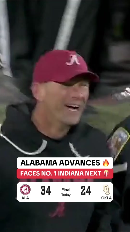 Alabama rallies from down 17-0 to defeat Oklahoma in the CFP #colle...