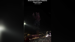 The game didn’t go how I wanted, but this was epic!!! The lights show...