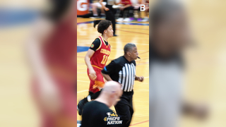 Bergren Catholic Brandon McMillan (2028) Defensive Board to Transition Three