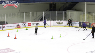 Underthink to raise hockey IQ! Hockey IQ shows up when players stop overthinking & start competing.