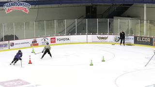 Underthink to raise hockey IQ! Hockey IQ shows up when players stop overthinking & start competing.