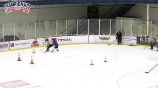 Underthink to raise hockey IQ! Hockey IQ shows up when players stop overthinking & start competing.