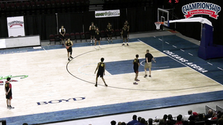 Coach Jerrod Calhoun breaks down how to manipulate the low man in the 5-Out system.