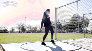 Discover how painting the sky & pulling to an imaginary bar can improve your discus mechanics!