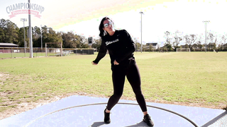 Discover how painting the sky & pulling to an imaginary bar can improve your discus mechanics!