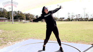 Discover how painting the sky & pulling to an imaginary bar can improve your discus mechanics!