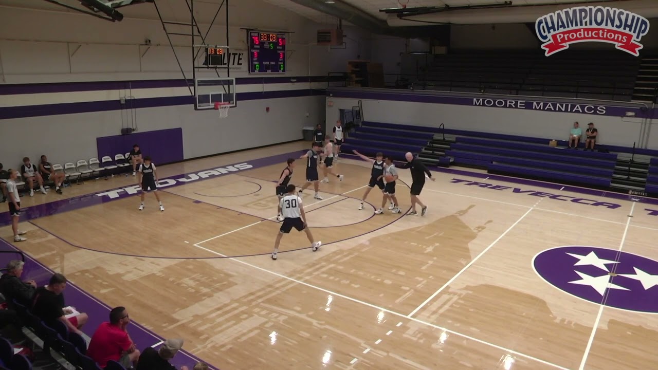 Alan Huss Coach teaching the “Aloha” drag ball-screen into dribble-drive flow!