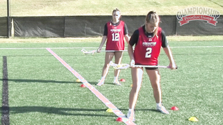 Snap Step - Gain an Edge on defenders - a balanced stance for great push off and timing!