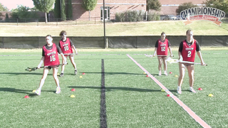 Snap Step - Gain an Edge on defenders - a balanced stance for great push off and timing!