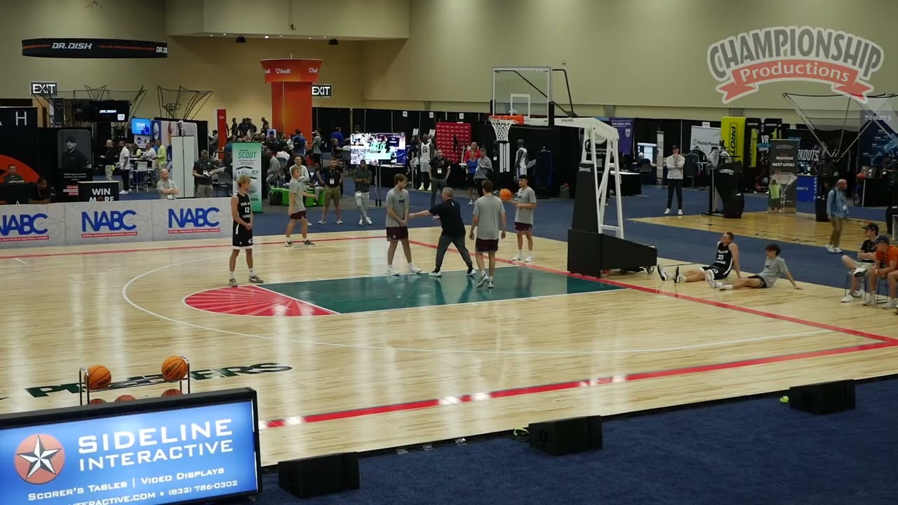 Catch & Shoot Baseline Out-of-Bounds Play! ROCKET!! Tight to the Rim for a Lob!!