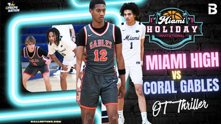 Coral Gables Beats Miami Senior in OT Thriller | Miami Holiday Invitational Highlights