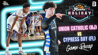 Cypress Bay vs Union Catholic | Miami Holiday Invitational Recap | 60–52 Lightning Win