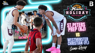 St. Peter’s Prep (NJ)  vs Westminster Academy (FL) | Miami Holiday Invitational Highlights