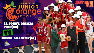 St. John’s College (DC) Wins Jr Orange Bowl Classic | Defeats Doral Academy Girls Basketball