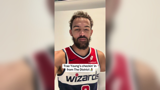Trae Young Shouts Out D.C. Fans