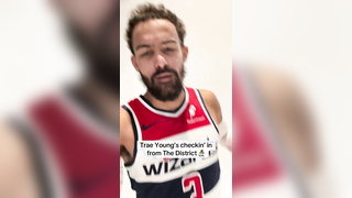 Trae Young Shouts Out D.C. Fans