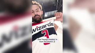 Trae Young Shouts Out D.C. Fans