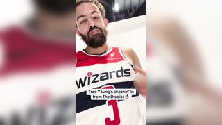 Trae Young Shouts Out D.C. Fans