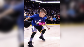 Young Fan SHOCKS Steph Curry @NBA @Noah Cutler #nba #basketball #e...