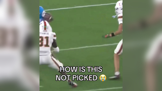 Canes should have like 3 interceptions rn (via @ESPN) #miami #cfp #...