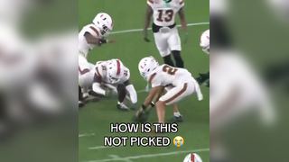 Canes should have like 3 interceptions rn (via @ESPN) #miami #cfp #...