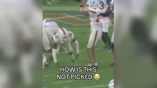 Canes should have like 3 interceptions rn (via @ESPN) #miami #cfp #...