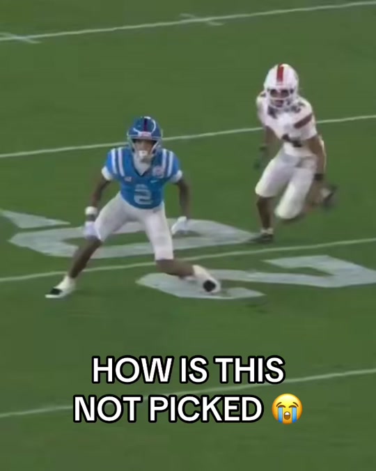 Canes should have like 3 interceptions rn (via @ESPN) #miami #cfp #...