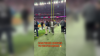 Cam Ward pulled up to watch his alma mater #collegefootball #cfp #f...