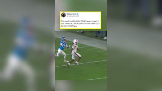 That Was an Insane Grab from Malachi Toney