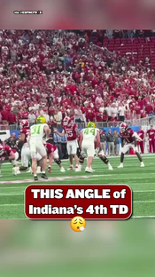 Indiana Is Putting It on Oregon at the Peach Bowl