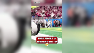 Indiana Is Putting It on Oregon at the Peach Bowl