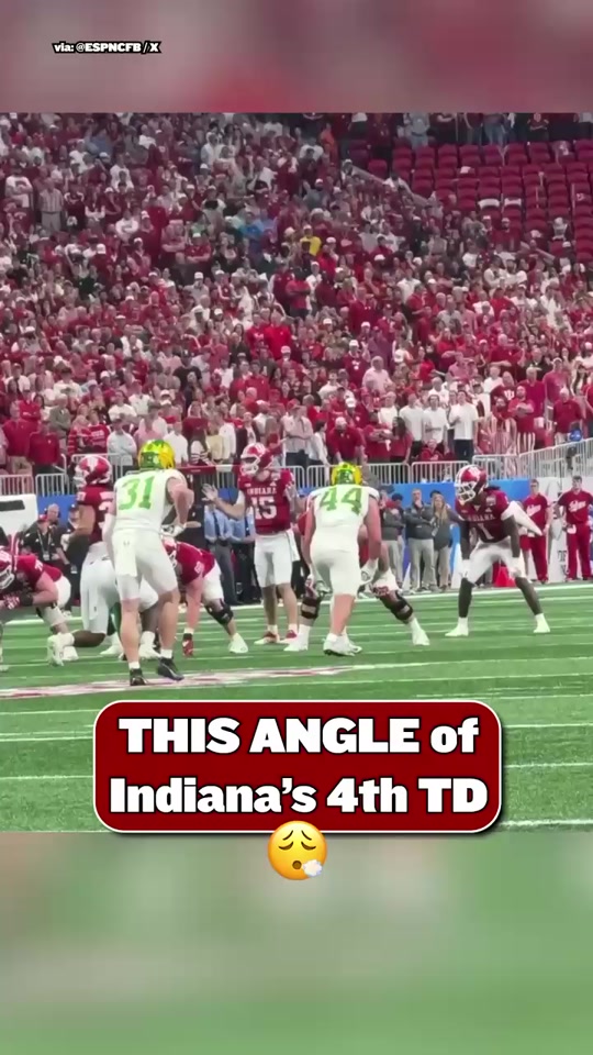Indiana Is Putting It on Oregon at the Peach Bowl
