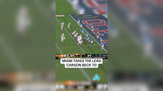 Carson Beck Runs It In Himself — What a Drive by the Miami Hurricanes